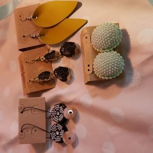 Plunder retired earrings